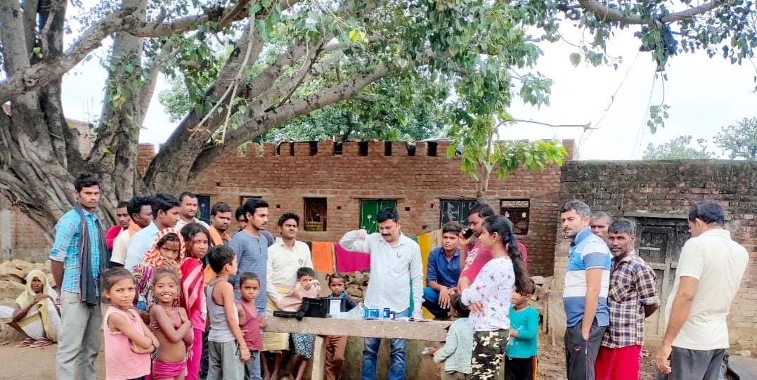 A community learning demonstration with children and adults